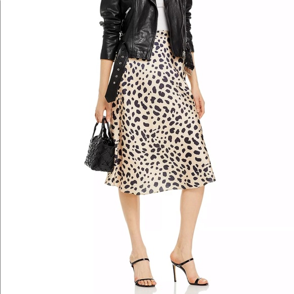 AQUA Leopard Skirt - Picture 3 of 8